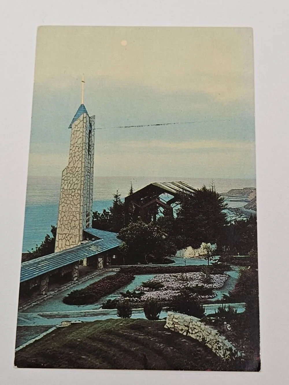 The Wayfarer's Chapel Portuguese Bend California Postcard
